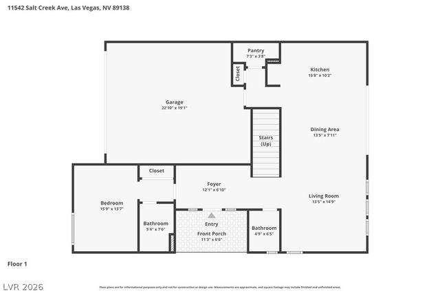 11542 Salt Creek Avenue, Las Vegas, NV 89138