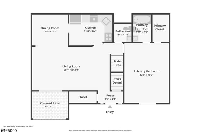 109 Michaels Ct 109, Woodbridge Twp., NJ 07095