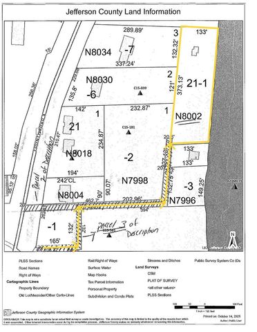 N8002 County Road A, Watertown, WI 53094