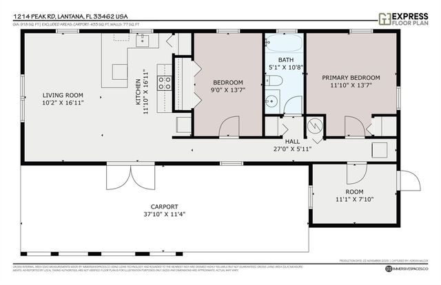 1214 Peak Rd, Lantana, FL 33462