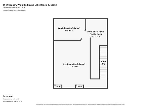 14 W Country Walk Drive, Round Lake Beach, IL 60073