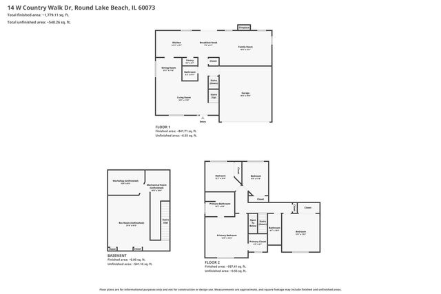 14 W Country Walk Drive, Round Lake Beach, IL 60073
