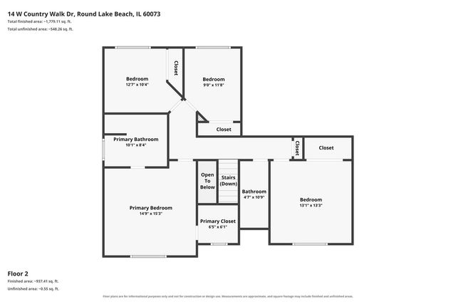 14 W Country Walk Drive, Round Lake Beach, IL 60073