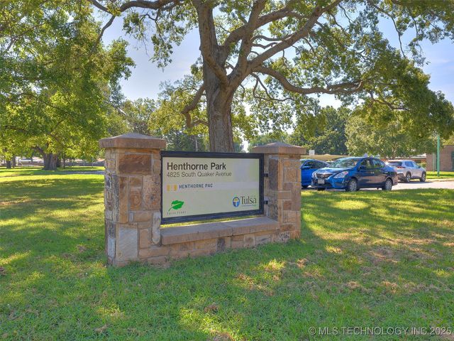 4822 S Quaker Avenue, Tulsa, OK 74105