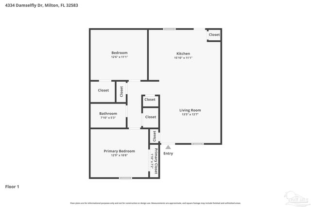 4334 Damselfly Dr, Milton, FL 32583