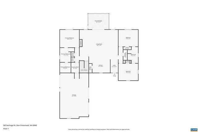 267 HERITAGE DR, Zion Crossroads, VA 22942