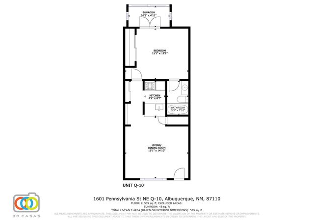 1601 PENNSYLVANIA Street NE Q10, Albuquerque, NM 87110