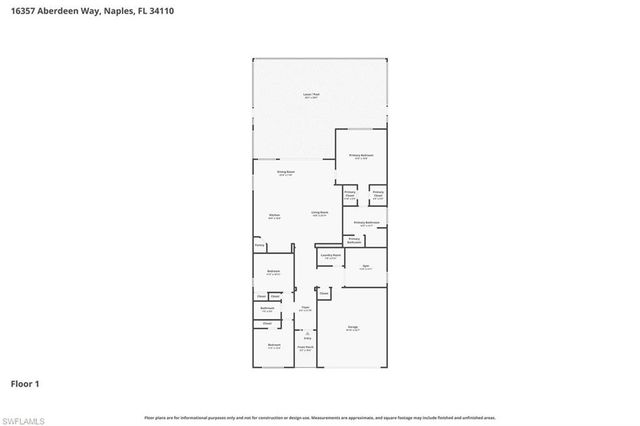 16357 Aberdeen WAY, Naples, FL 34110