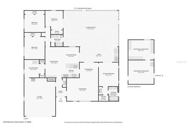 1576 OHIO AVENUE, Palm Harbor, FL 34683