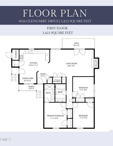 1634 Glengarry Drive, Cary, NC 27511