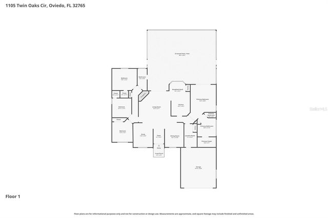 1105 TWIN OAKS CIRCLE, Oviedo, FL 32765