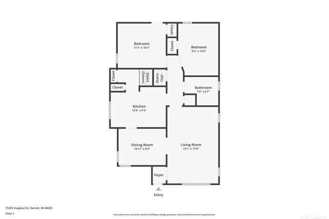 15335 Vaughan Street, Detroit, MI 48223