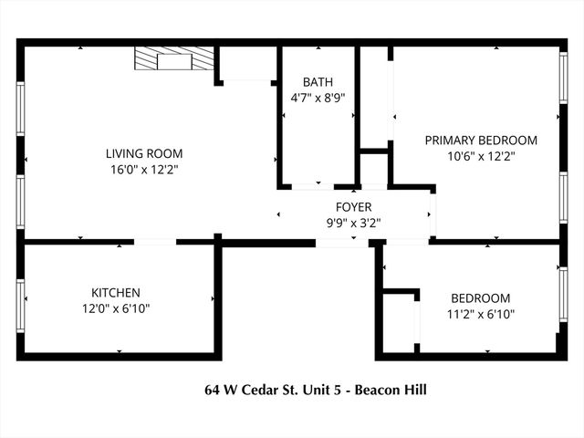 64 W Cedar St 5, Boston, MA 02114