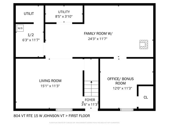 806 Vt Route 15 W, Johnson, VT 05656