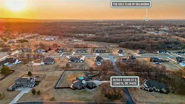 24754 E 143rd Street S, Coweta, OK 74429