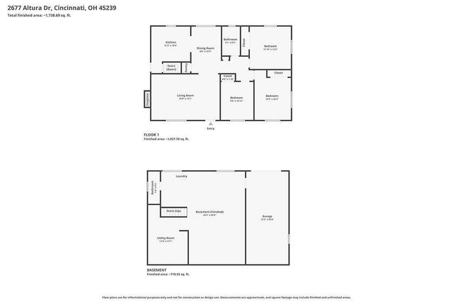 2677 Altura Drive, Colerain Twp, OH 45239