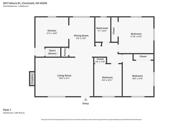 2677 Altura Drive, Colerain Twp, OH 45239