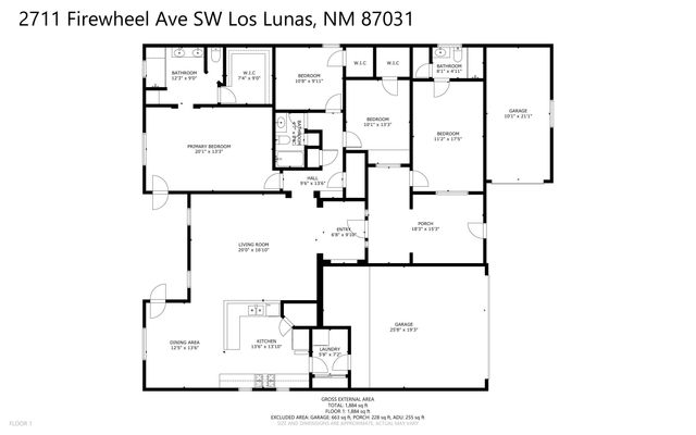 2711 Firewheel Avenue SW, Los Lunas, NM 87031