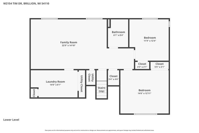 W2154 TIM DRIVE, Brillion, WI 54110