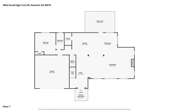4842 Sturbridge Crescent NE, Roswell, GA 30075