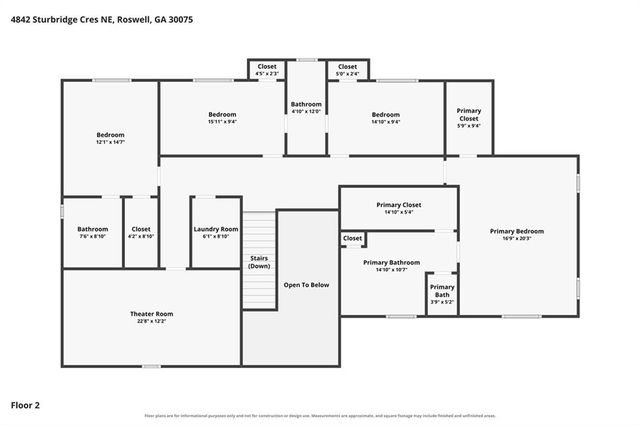 4842 Sturbridge Crescent NE, Roswell, GA 30075