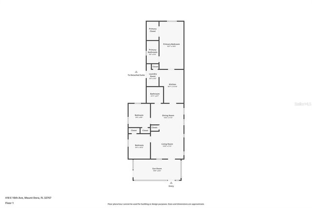 418 E 10TH AVENUE, Mount Dora, FL 32757