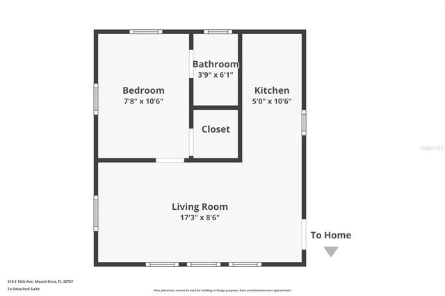 418 E 10TH AVENUE, Mount Dora, FL 32757