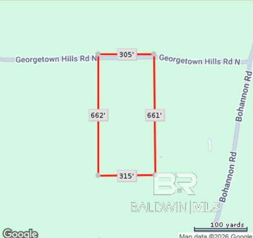 9325 N GEORGETOWN HILLS Road, Wilmer, AL 36587