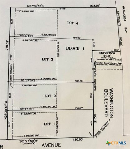 1007 N Washington Street, Port O'connor, TX 77982