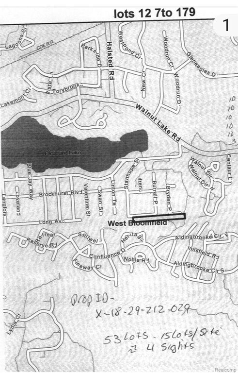 00000 long, West Bloomfield Charter Township, MI 48322