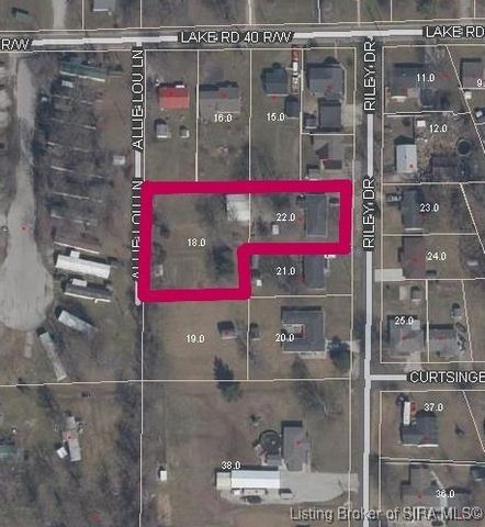 1012 S Riley Drive, Scottsburg, IN 47170