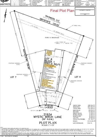 21934 Mystic Birch Lane, Cypress, TX 77433