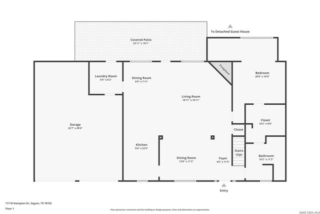117 W HAMPTON DR, Seguin, TX 78155