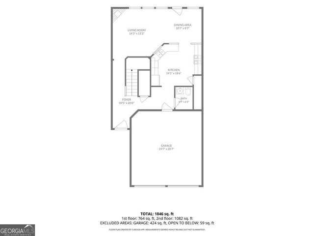 1854 Caswell Parkway 56, Marietta, GA 30060