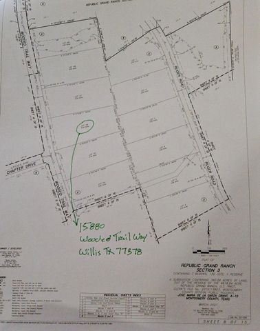 15880 Wooded Trail Way, Willis, TX 77378