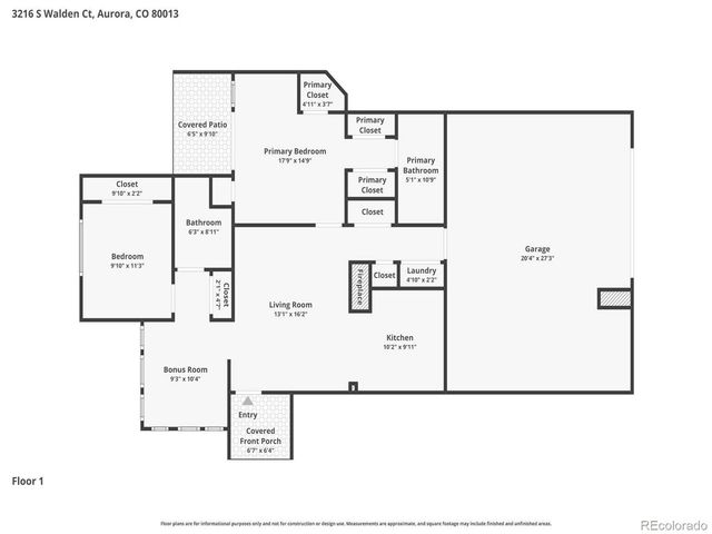 3216 S Walden Ct L, Aurora, CO 80013