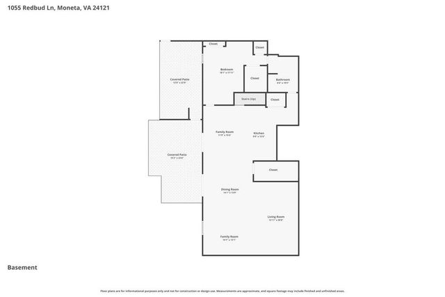 1055 REDBUD LN, Moneta, VA 24121