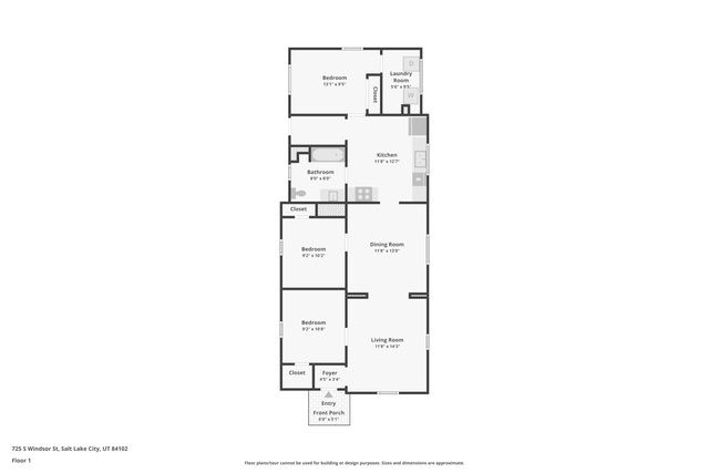 725 S WINDSOR ST, Salt Lake City, UT 84102