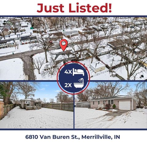 6810 Van Buren Street, Merrillville, IN 46410