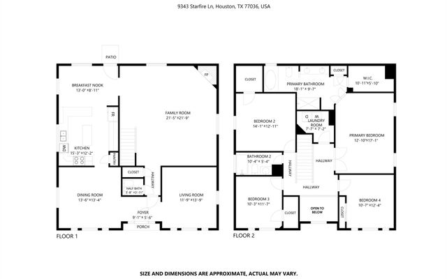 9343 Starfire Lane, Houston, TX 77036