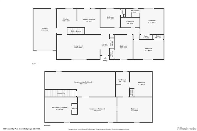609 Crestridge Avenue, Colorado Springs, CO 80906