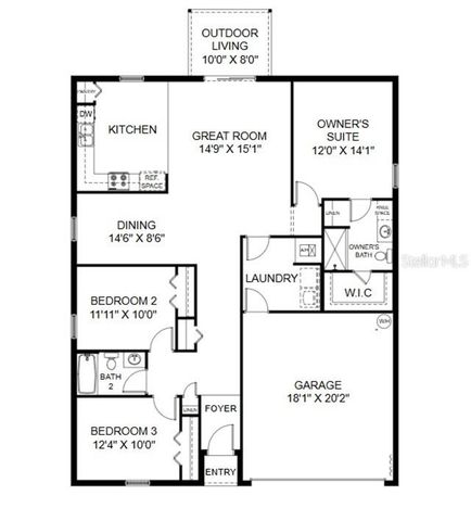 886 HUDSON VALLEY DRIVE, Poinciana, FL 34759