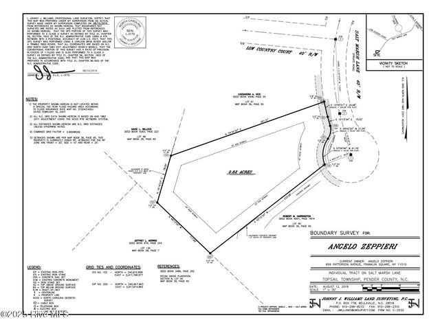 Lot 46 Salt Marsh Lane, Hampstead, NC 28443
