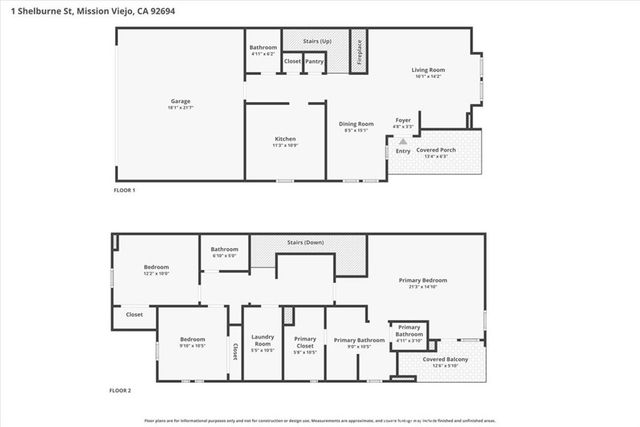 1 Shelburne, Ladera Ranch, CA 92694