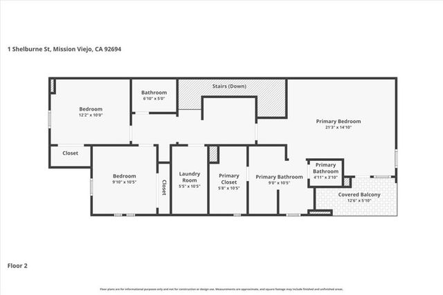 1 Shelburne, Ladera Ranch, CA 92694