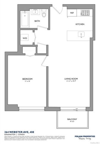 264 Webster Avenue 408, Brooklyn, NY 11230