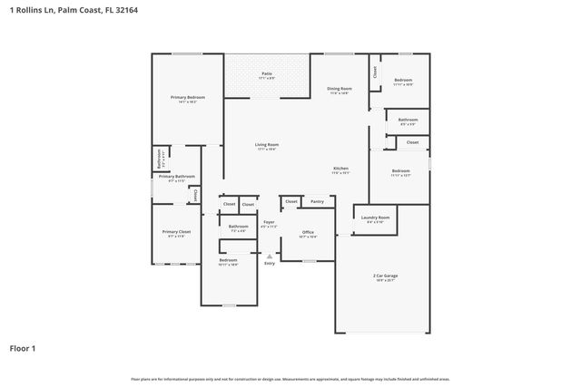 1 Rollins Ln, Palm Coast, FL 32164
