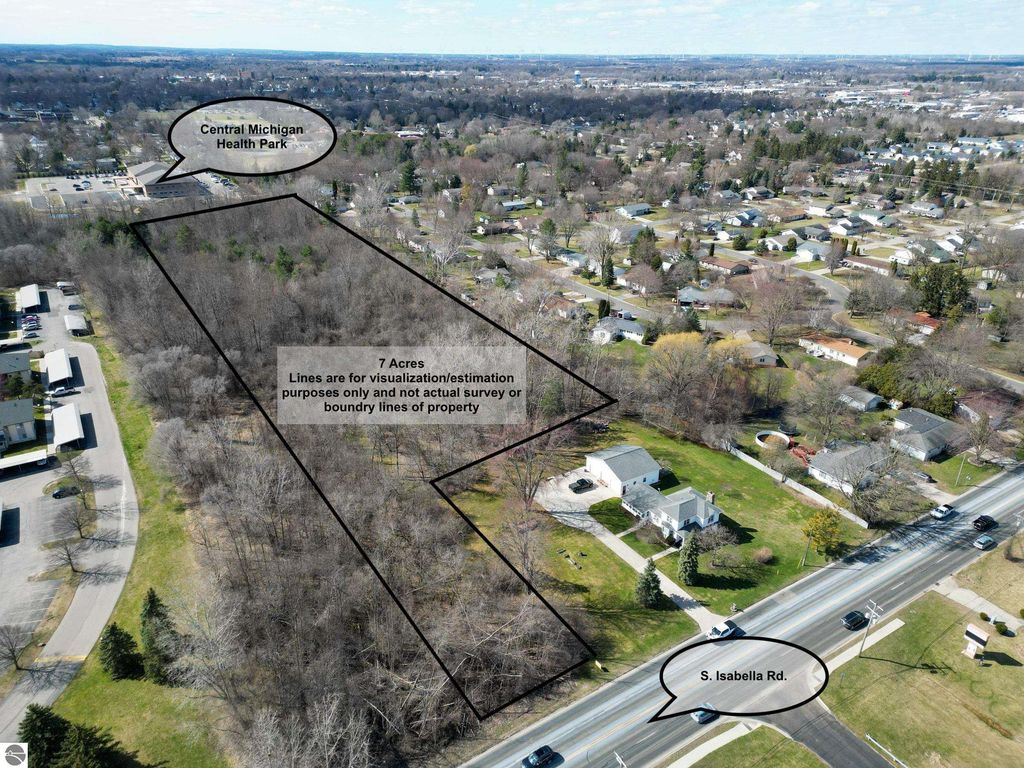 Image 1 of property listing at TBD S Isabella Road, Mt Pleasant, MI 48858