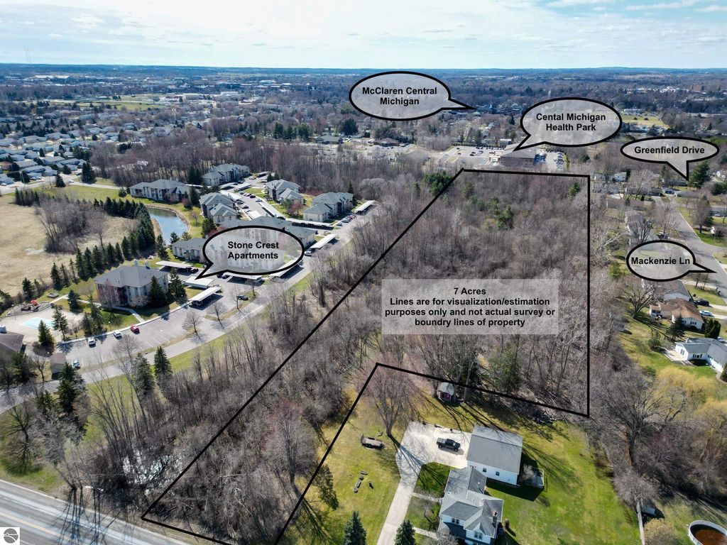 Image 2 of property listing at TBD S Isabella Road, Mt Pleasant, MI 48858