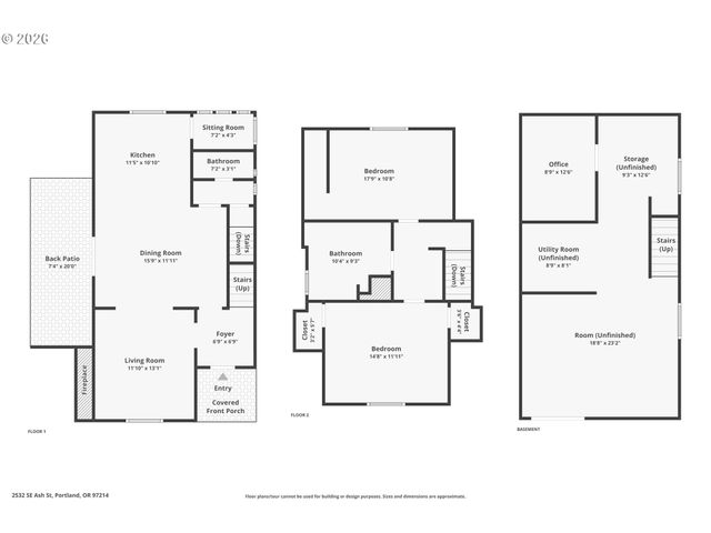 2532 Se ASH St, Portland, OR 97214